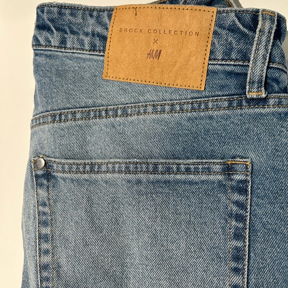Brock Collection x H&M perfect denim cut offs size 10 - fits like a 6/8 - Picture 3 of 4